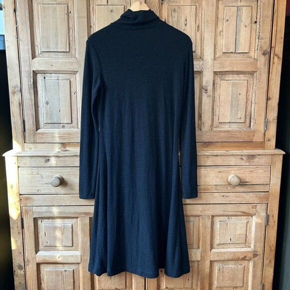 EstelleĀ andā Finn S / M (?)āBlack Gray Turtleneck Long Sleeve Dress - Picture 5 of 5